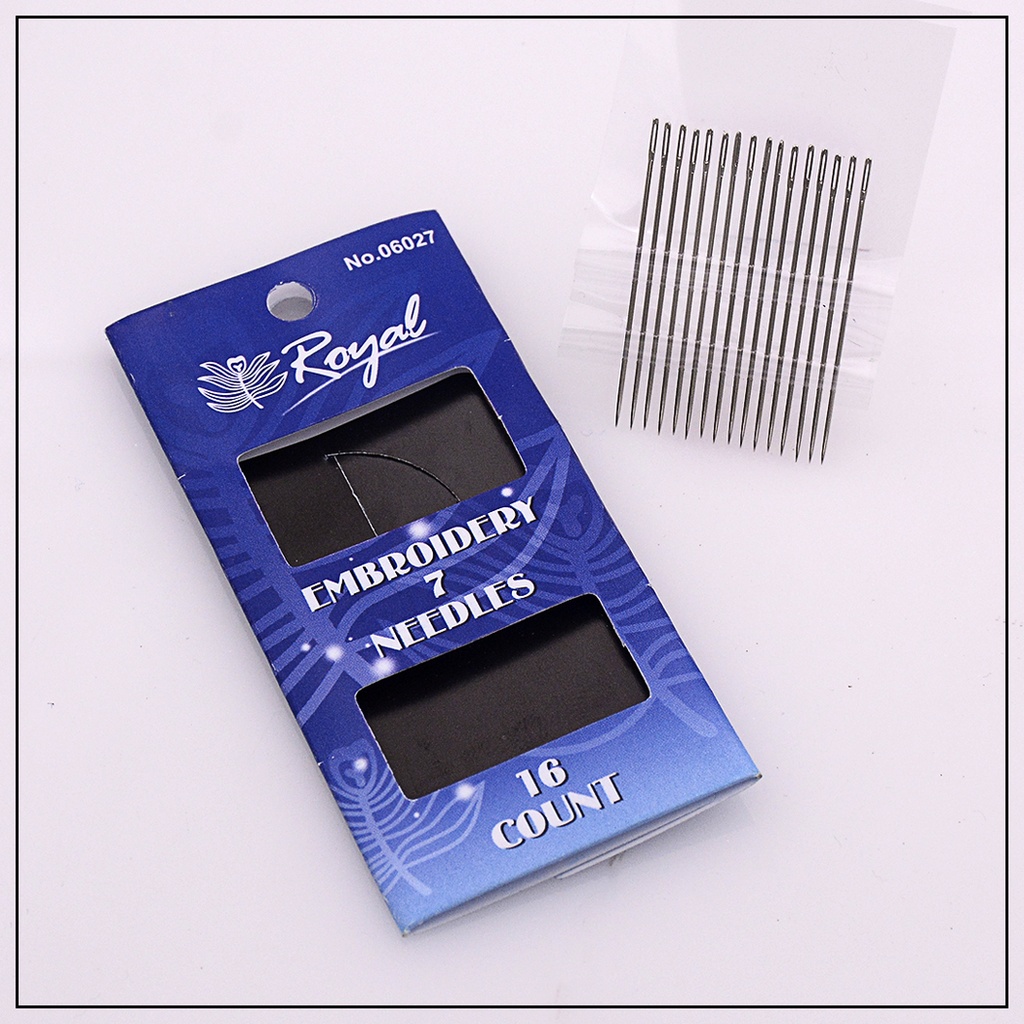 Embroidery Needles (Royal) | Button Corner
